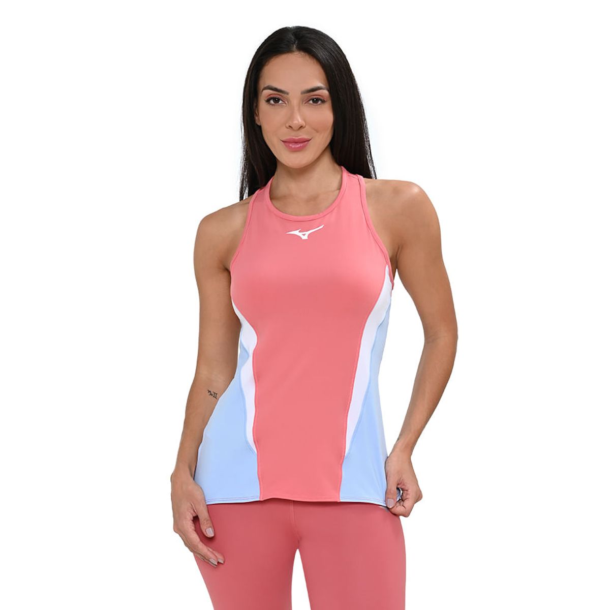 Regata de Tennis Mizuno Printed Tank M Rosa