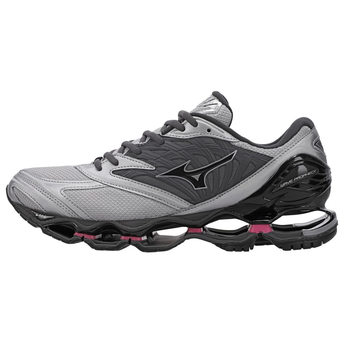 Tênis Mizuno Wave Prophecy LS 37 Cinza