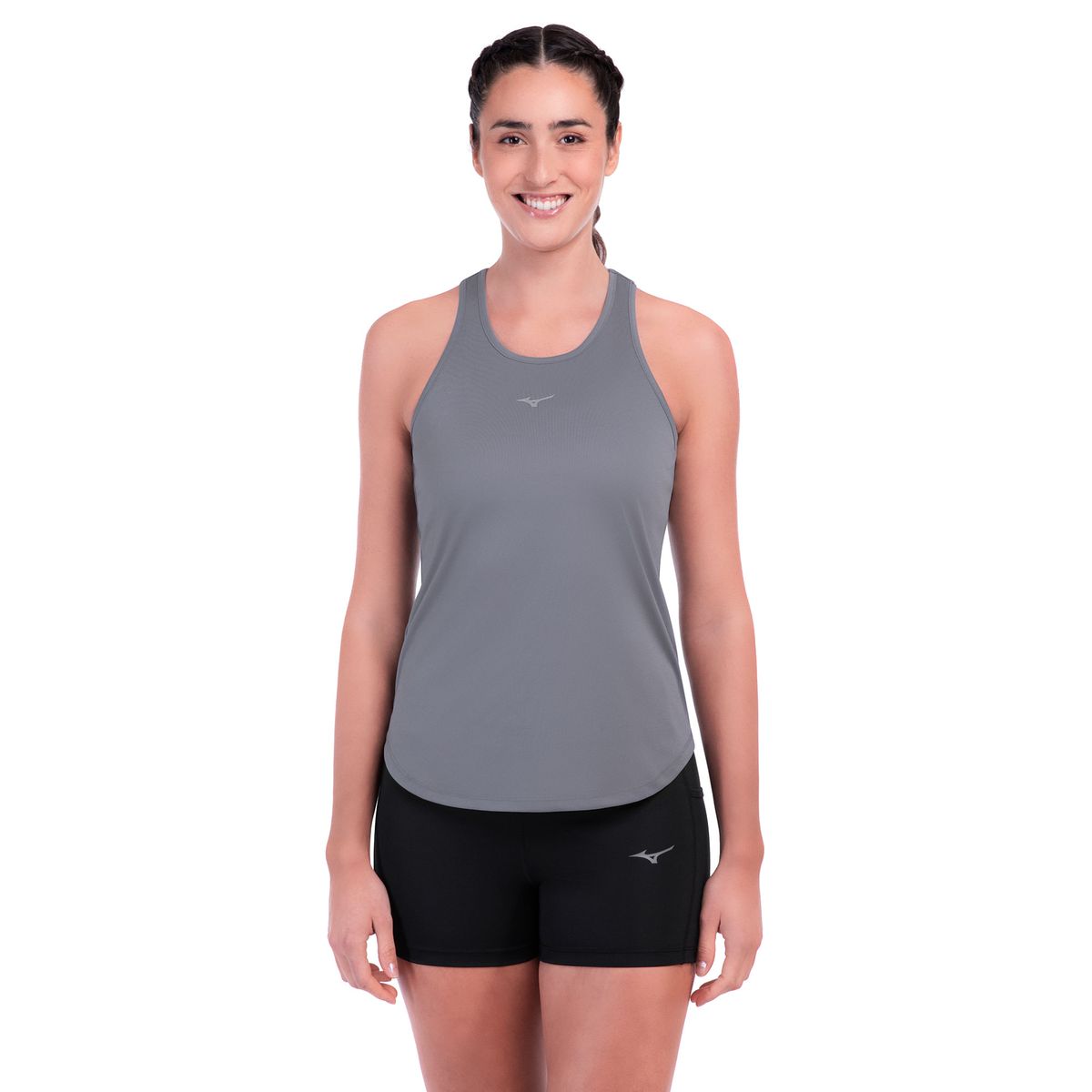 Regata de Corrida Mizuno Spark New Feminina P Cinza