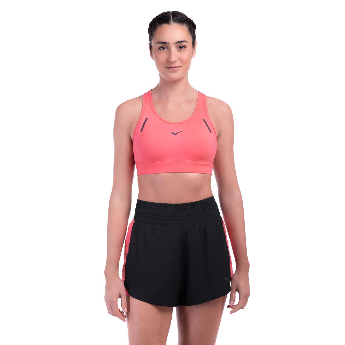Top de Corrida Mizuno High Feminino G Rosa