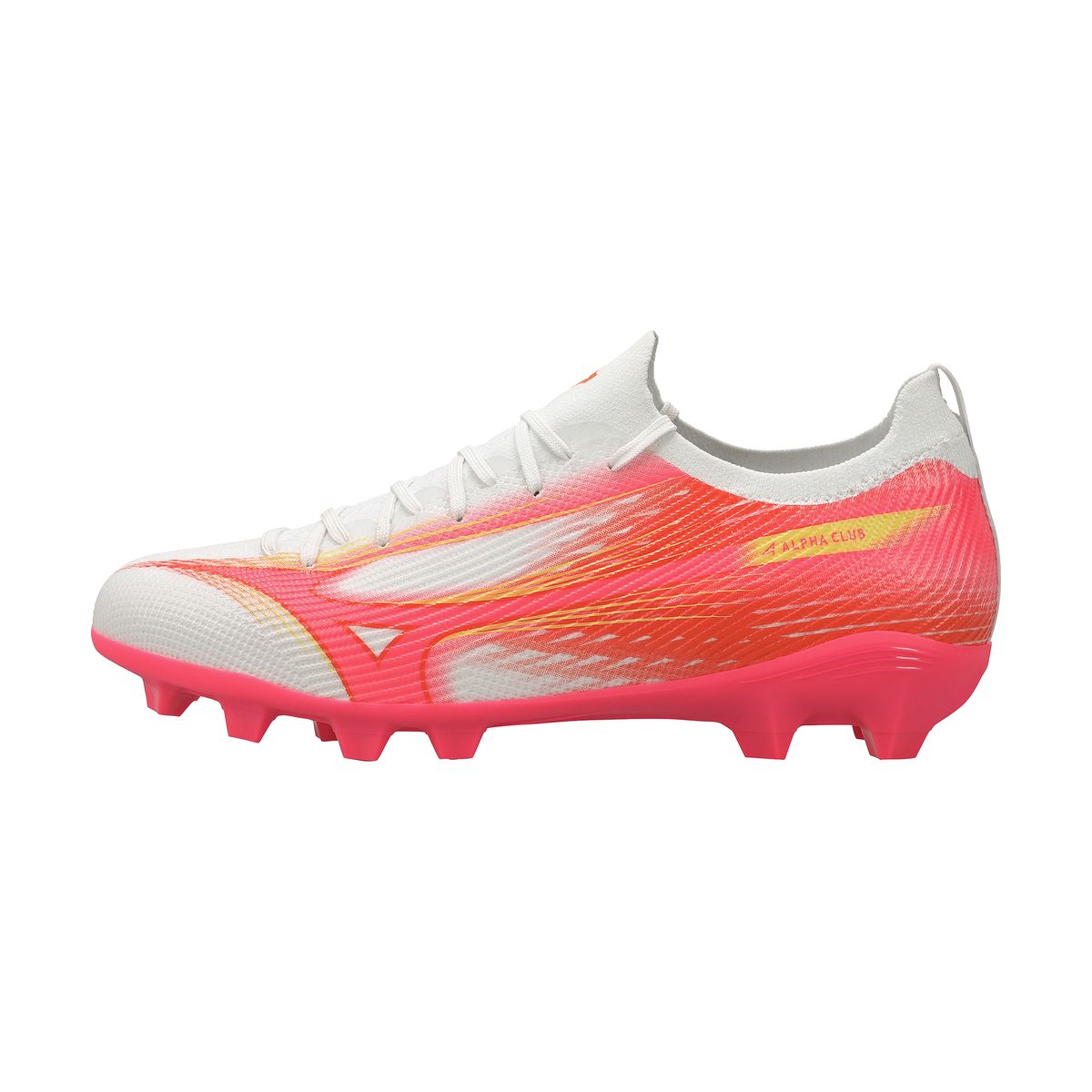 Chuteira de Campo Mizuno Alpha Club MD 42 Branco