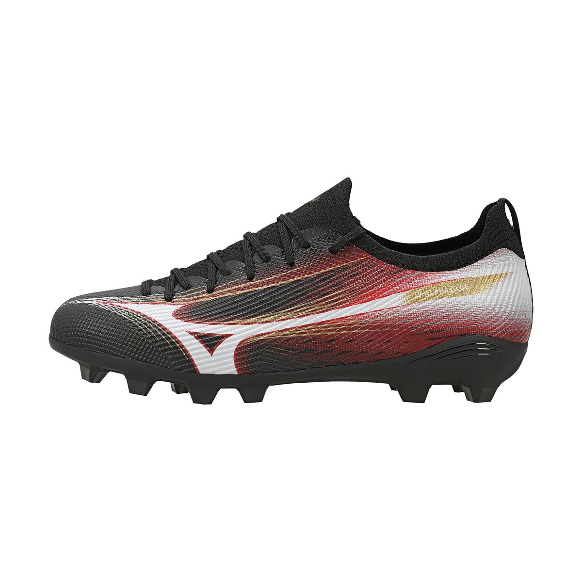 Chuteira de Campo Mizuno Alpha Club MD 40 Preto