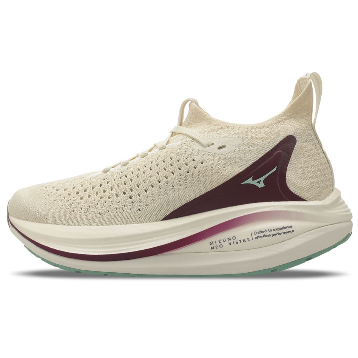Tênis de Corrida Mizuno Neo Vista 2 Bege