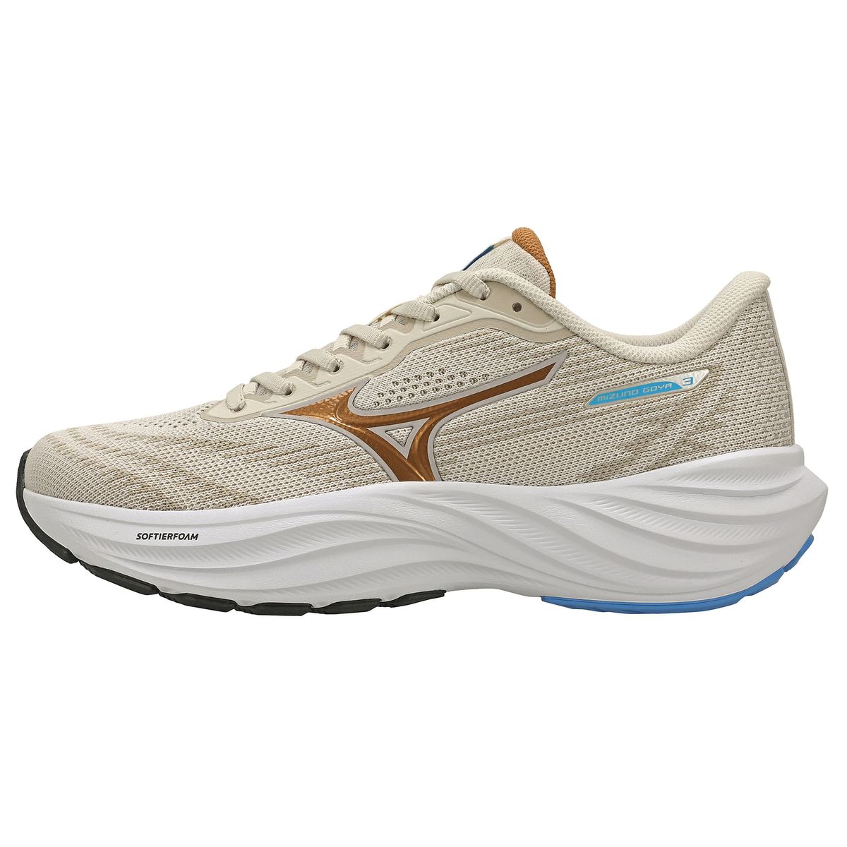 Tênis de Corrida Mizuno Goya 3 37 Branco