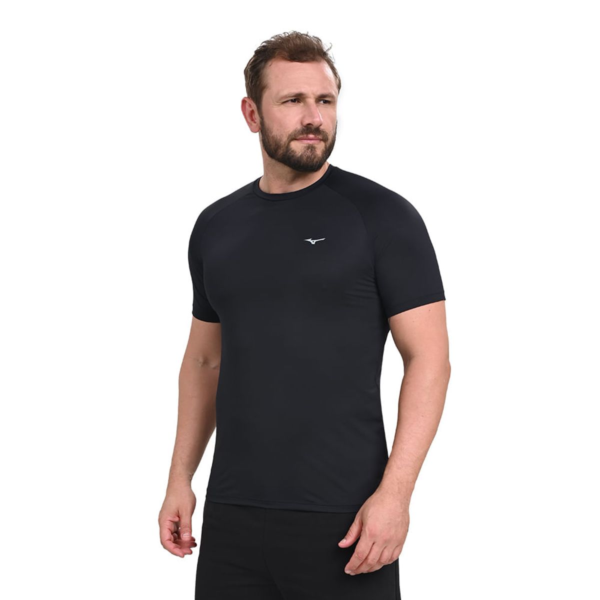 Camiseta de Corrida Mizuno Pro Uv M Preto