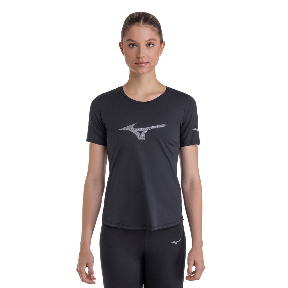 Camiseta de Corrida Mizuno Focus Stamp 2