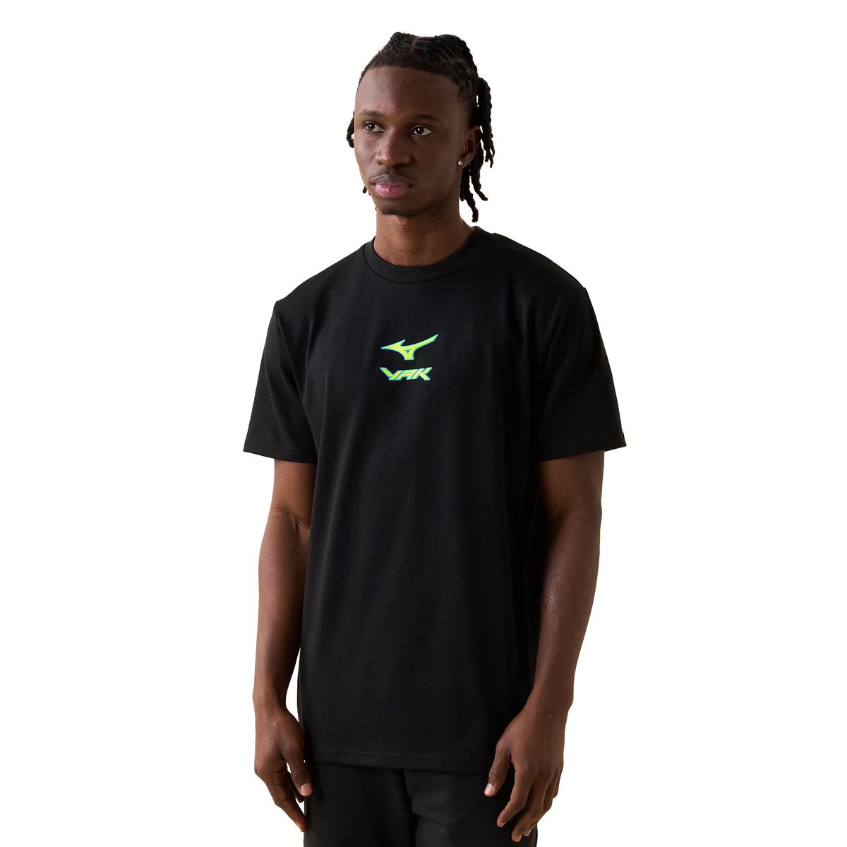 Camiseta Casual Vrunk x Mizuno Core M Preto