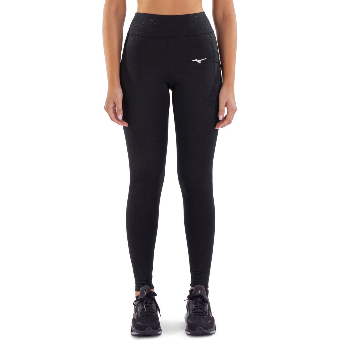 Legging de Treino Mizuno Jacquard Preto