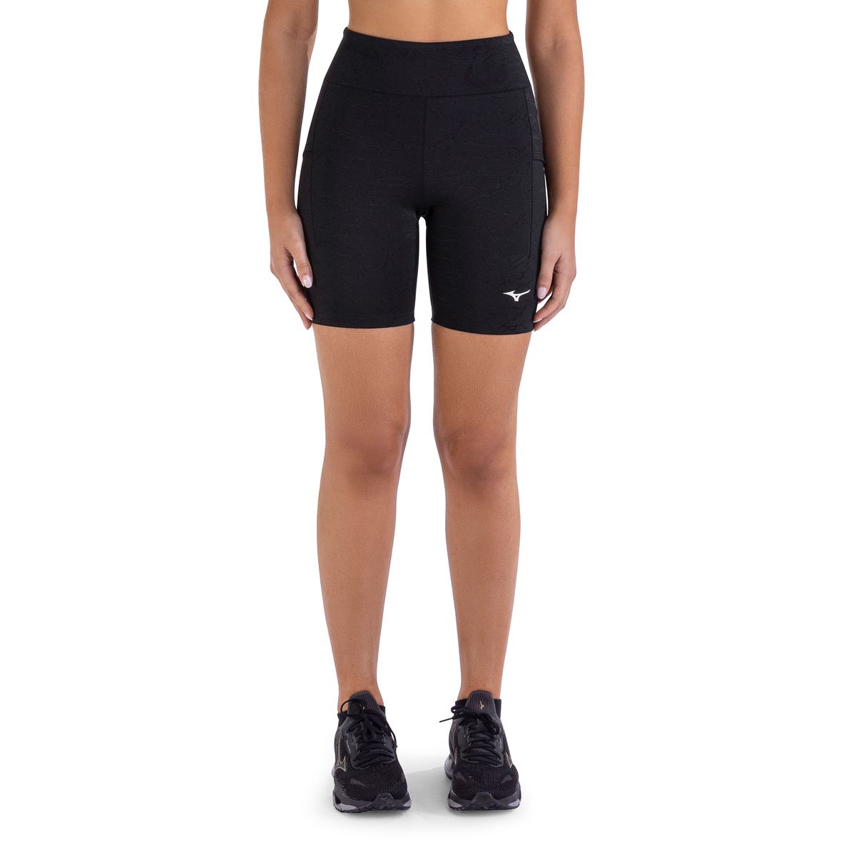 Bermuda de Treino Mizuno Jacquard Preto
