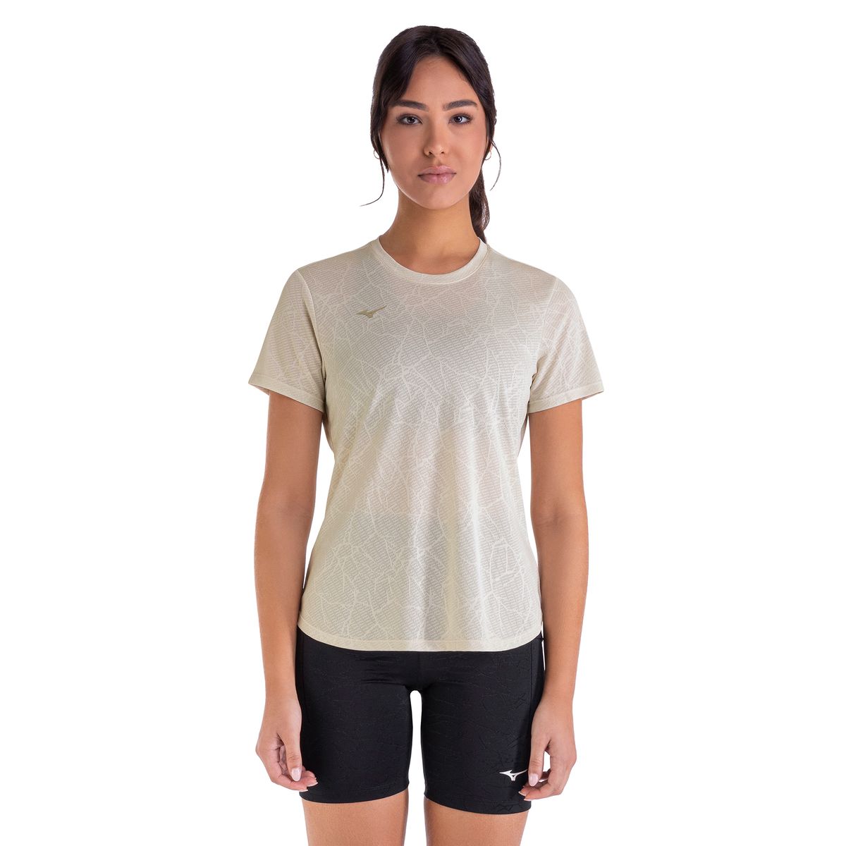 Camiseta de Treino Mizuno Soul Novo GG Bege