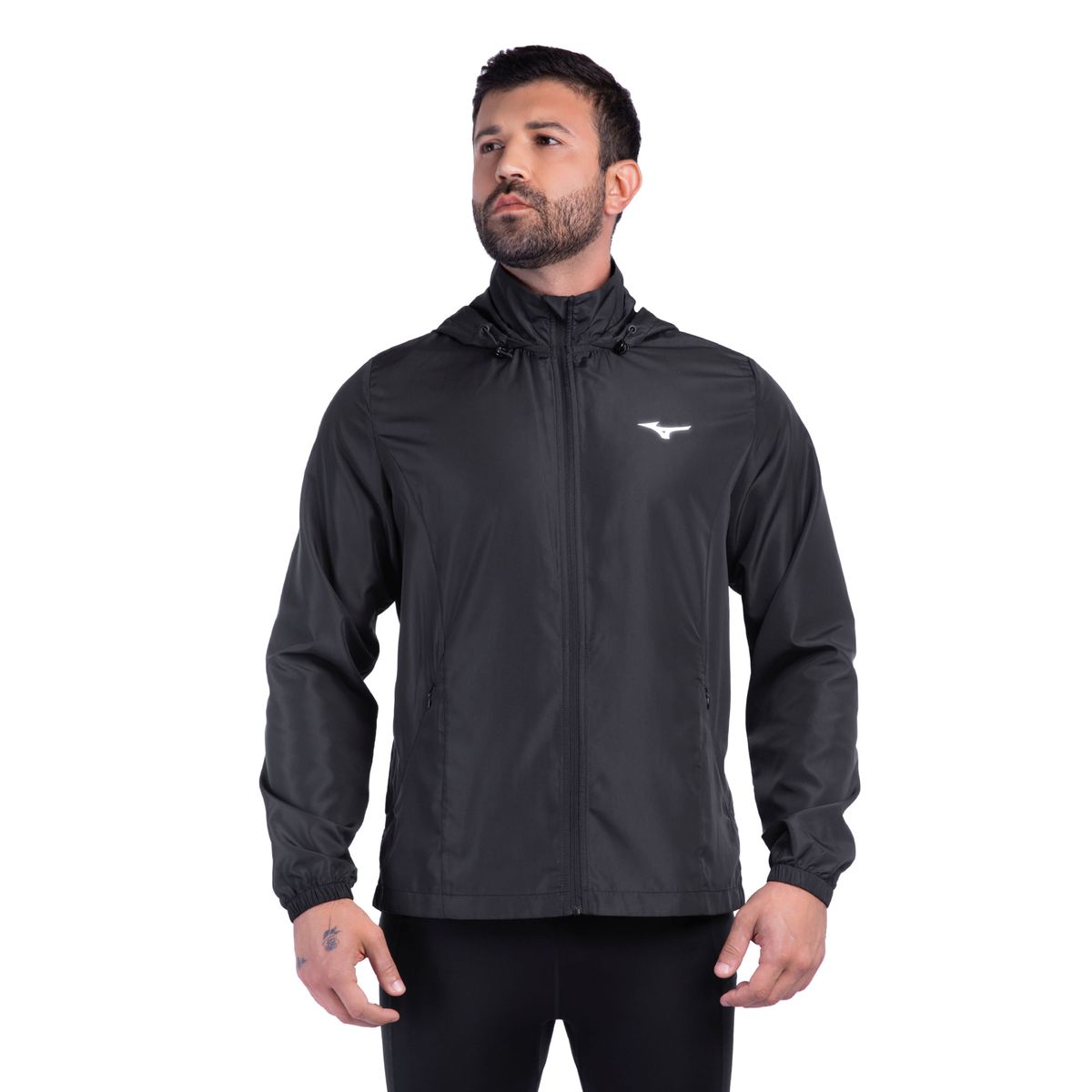 Jaqueta de Corrida Mizuno Focus New G Preto