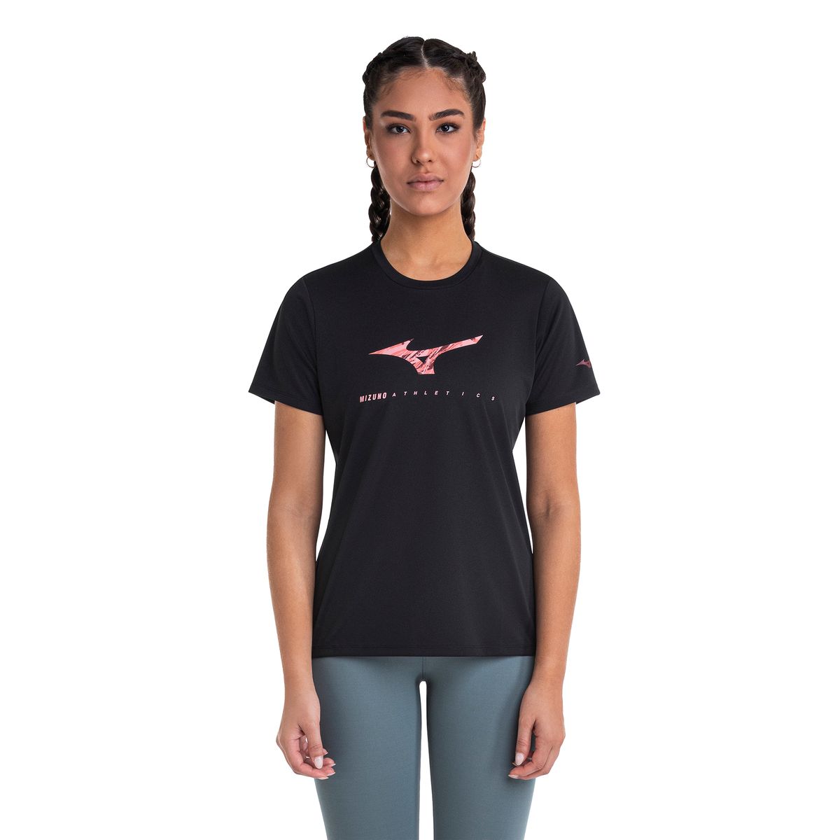 Camiseta de Treino Mizuno Energy Stamp Feminina EG