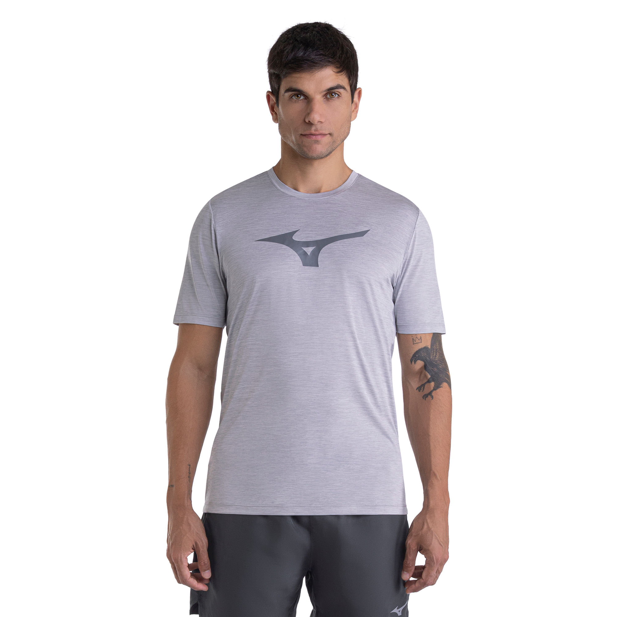 Camiseta de Corrida Mizuno Run Spark Mescla