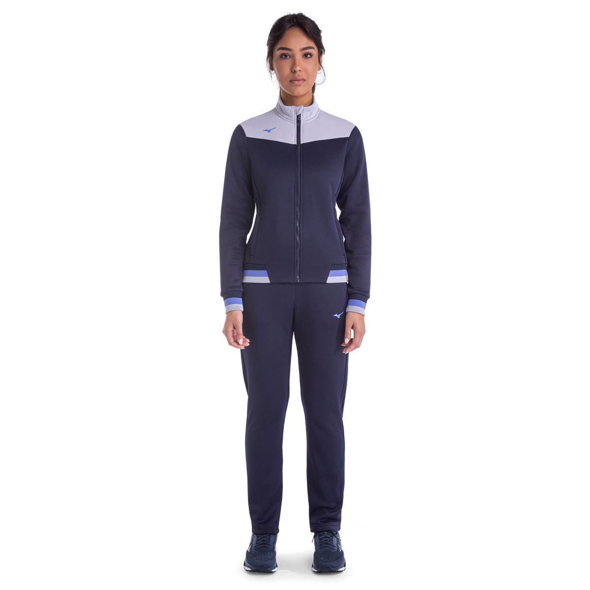 Conjunto de Agasalho Mizuno Root IV Feminino Conjunto de Agasalho de Treino Mizuno Root IV Feminino