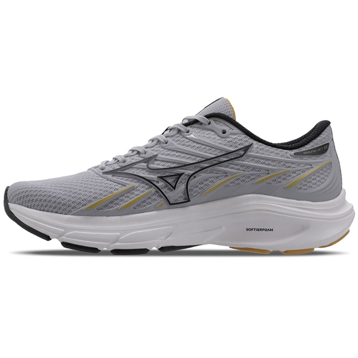 Tênis de Corrida Mizuno Jet 8 41 Cinza