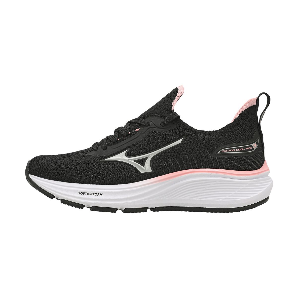 Tênis Casual Mizuno Cool Ride 3 Infantil 36 Preto