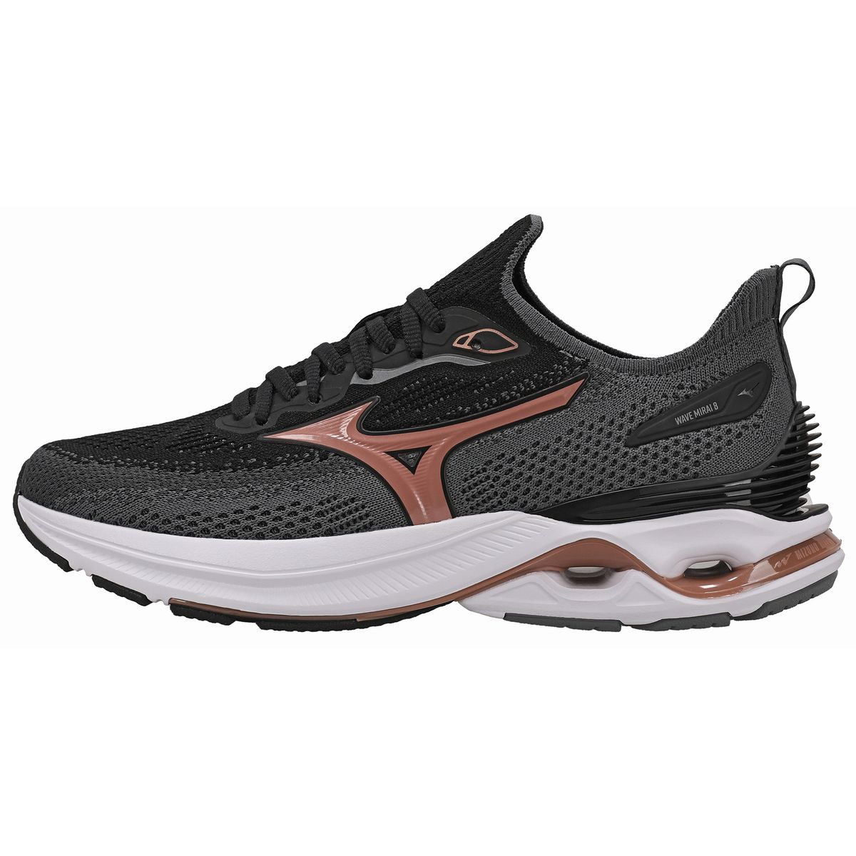 Tênis de Corrida Mizuno Wave Mirai 8 39 Preto