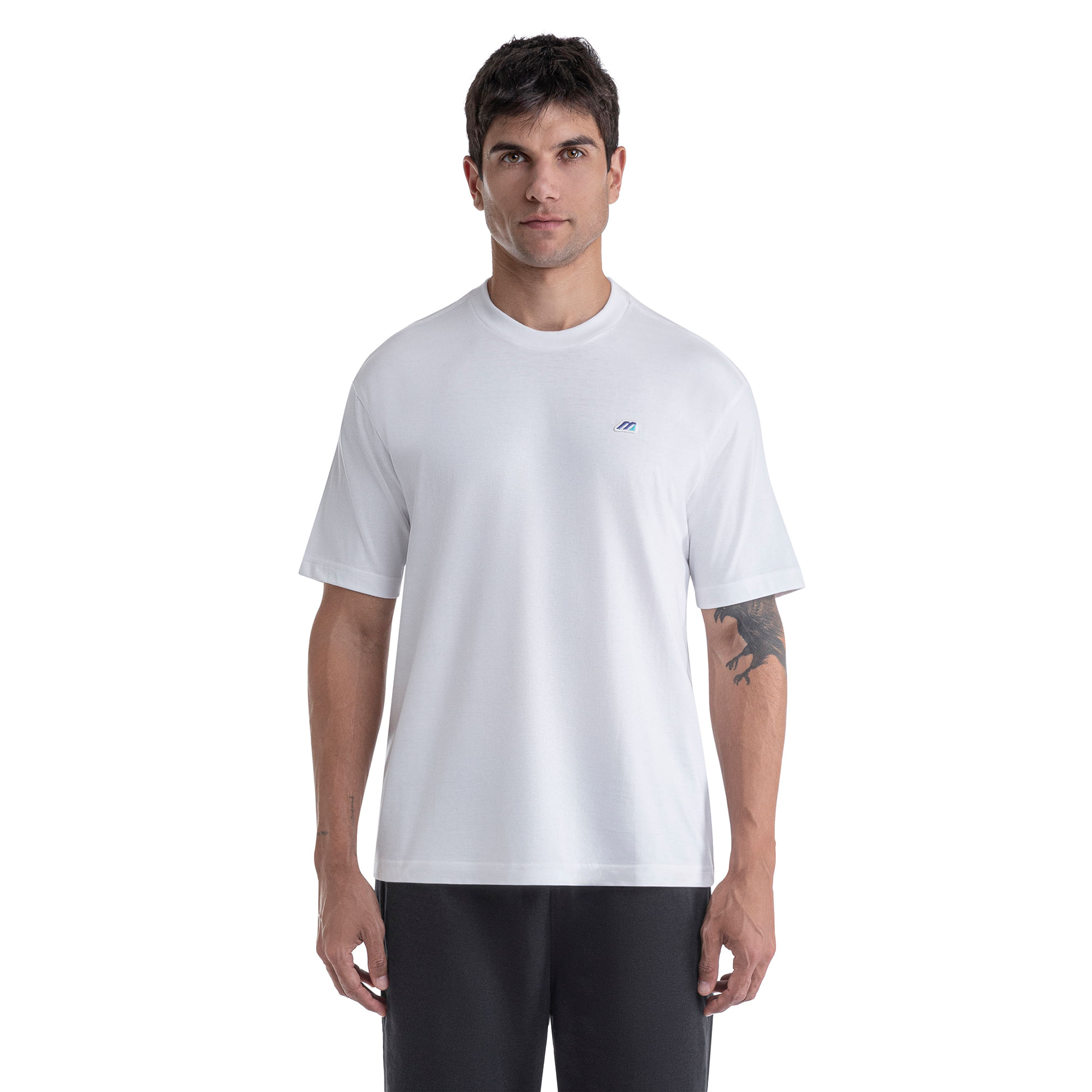 Camiseta Casual Mizuno Logo Masculina