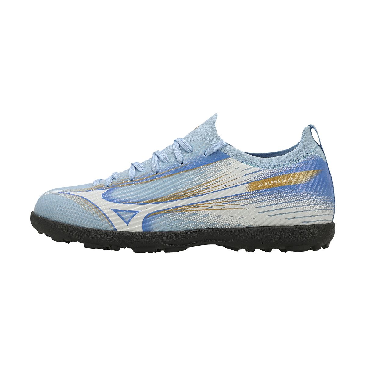 Chuteira Society Mizuno Alpha Club AS Junior 33 Azul