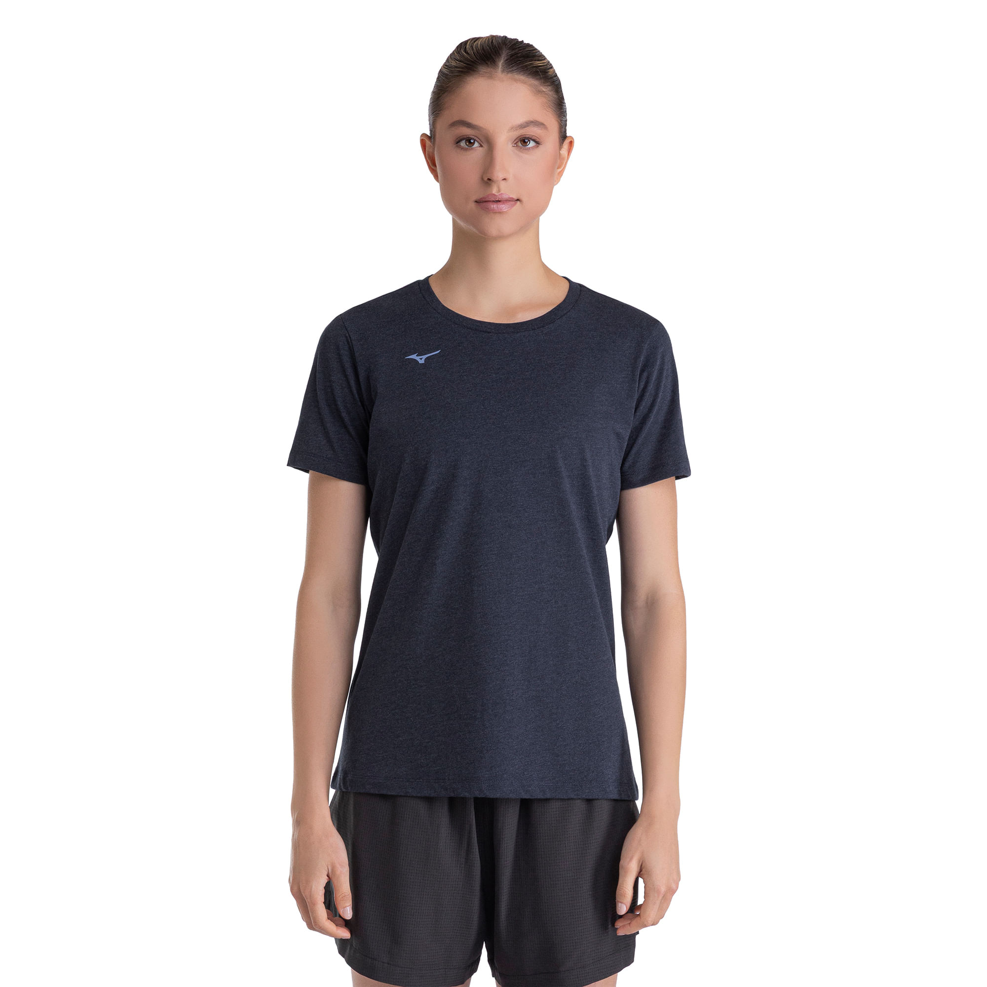 Camiseta de Treino Mizuno Lifestyle Logo Feminina