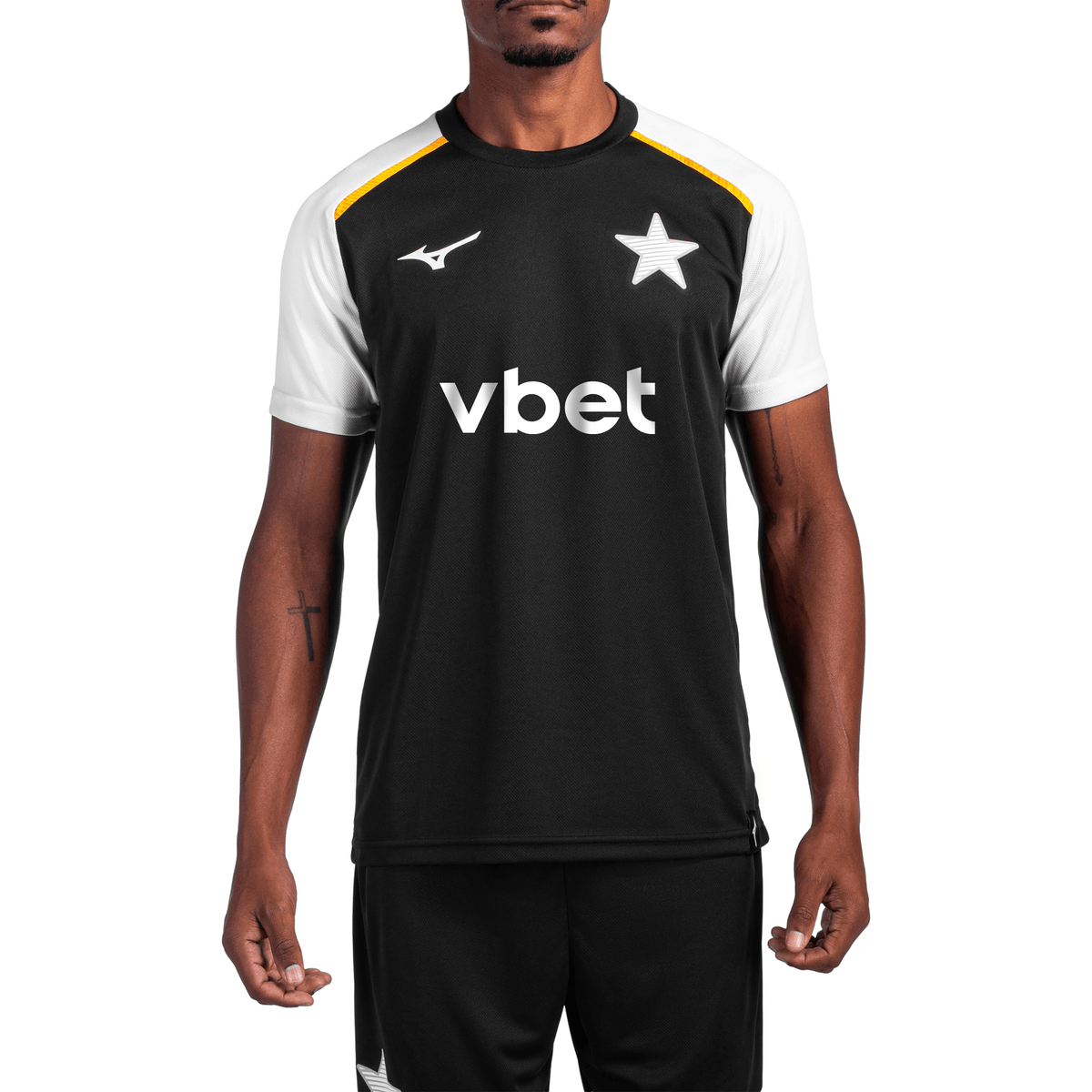 Camisa de Treino Jogador Mizuno x Botafogo Masculina G Preto