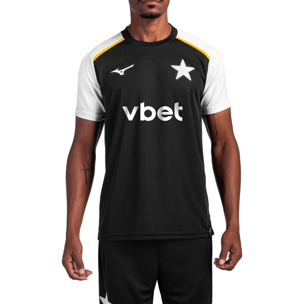 Camisa de Treino Jogador Mizuno x Botafogo Masculina P Preto
