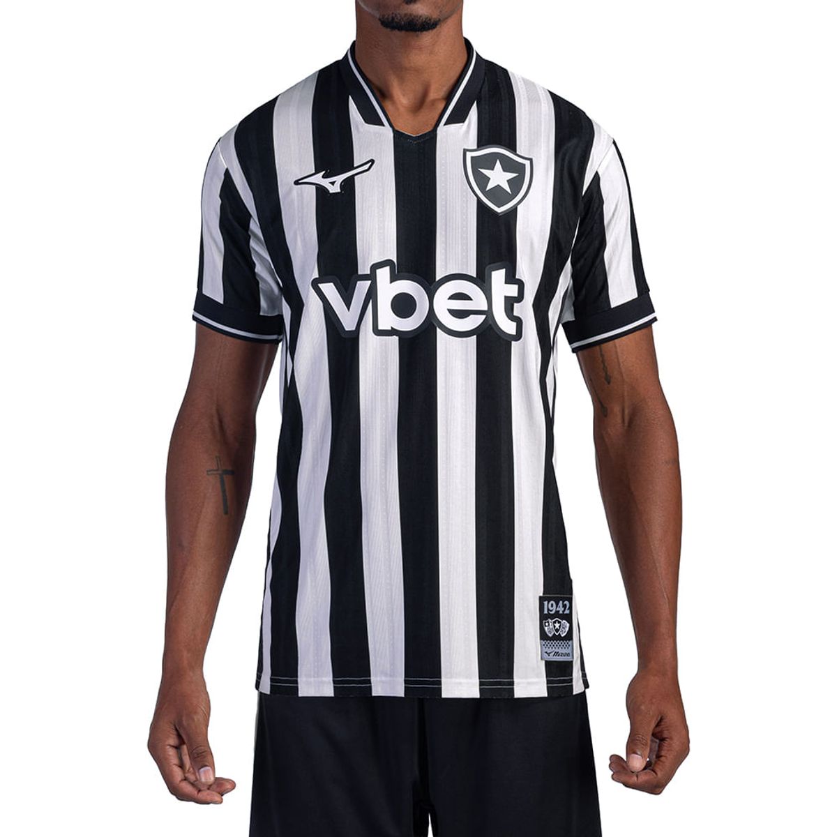 Camisa Home Mizuno x Botafogo Masculina GG Branco