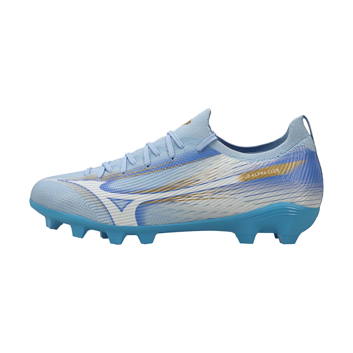 Chuteira de Campo Mizuno Alpha Club MD 39 Azul