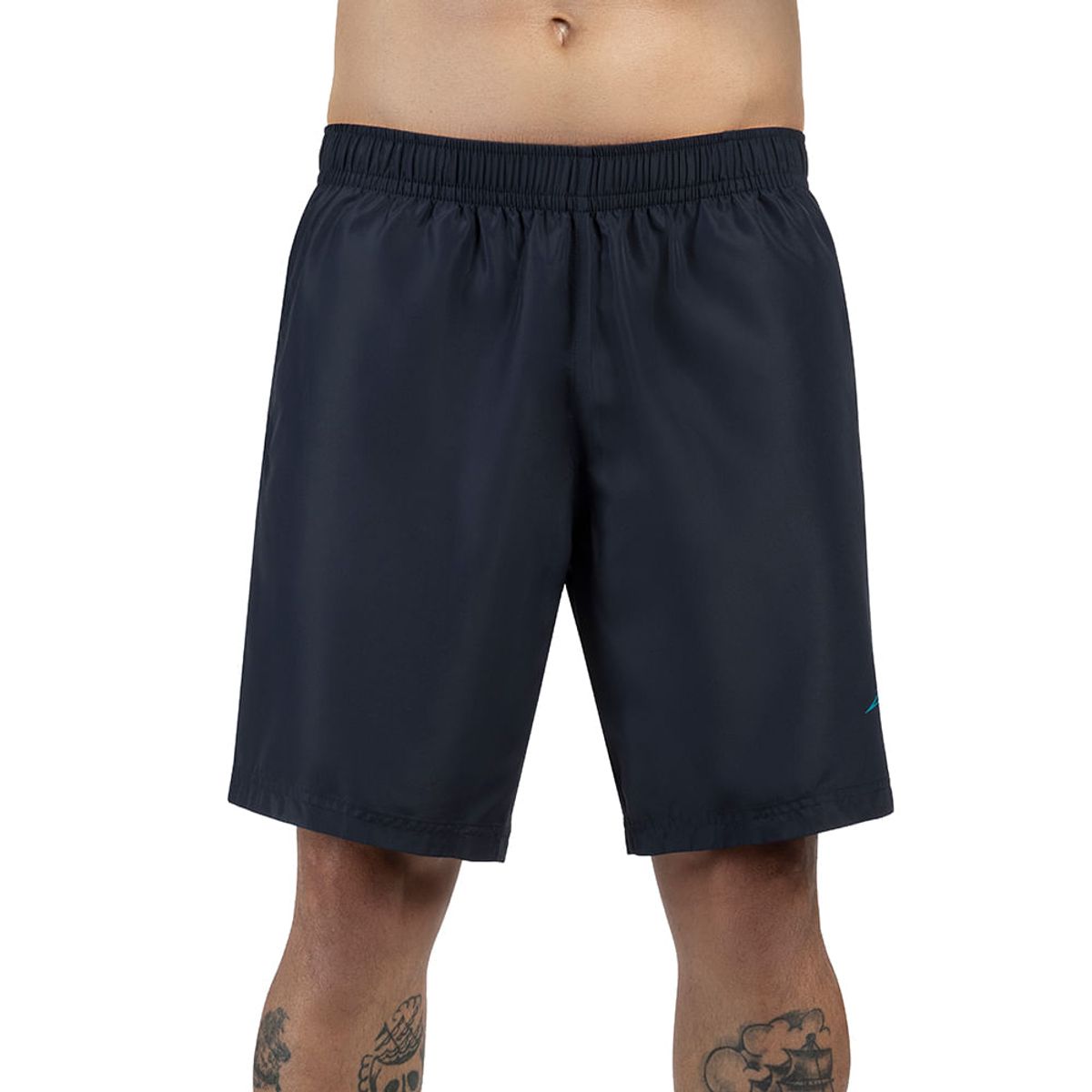 Bermuda de Treino Masculina Mizuno Run Bird P Azul