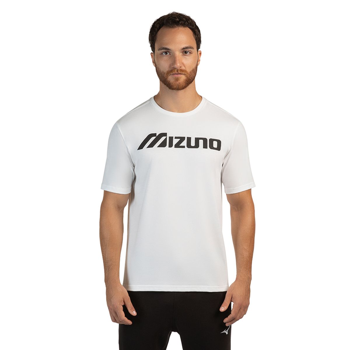 Camiseta Masculina Mizuno Big Logo EG Branco