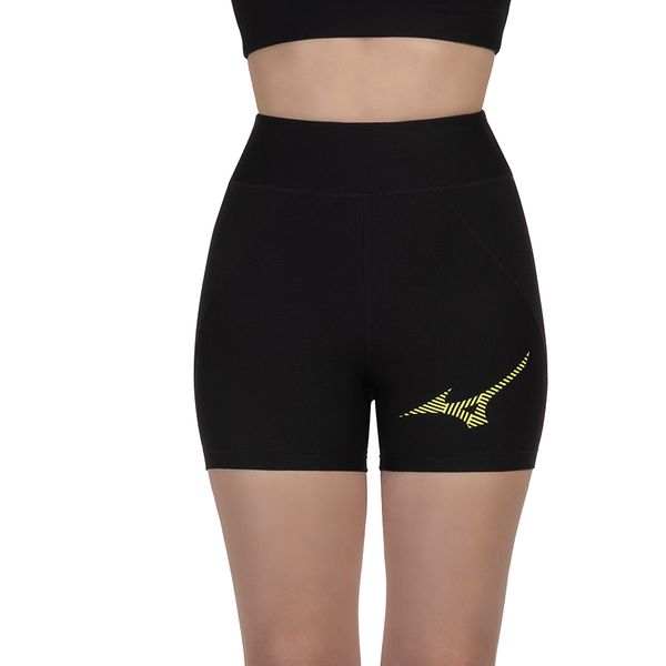 Bermuda de Corrida Feminina Mizuno Run Easy 5 P Preto