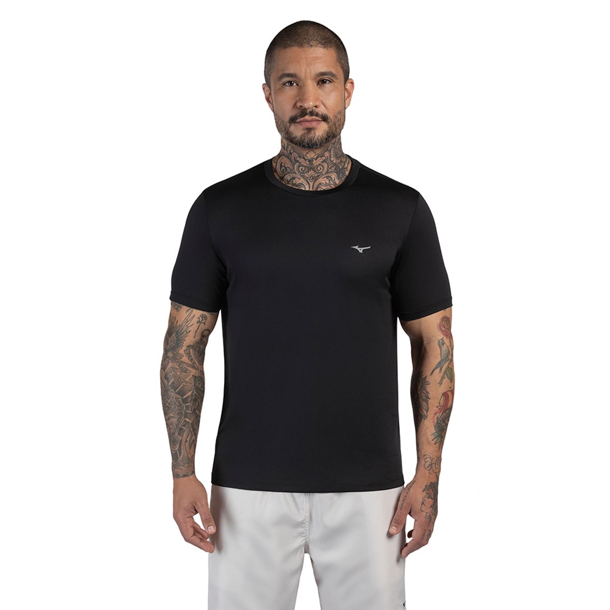 Camiseta de Treino Masculina Mizuno Energy G Preto