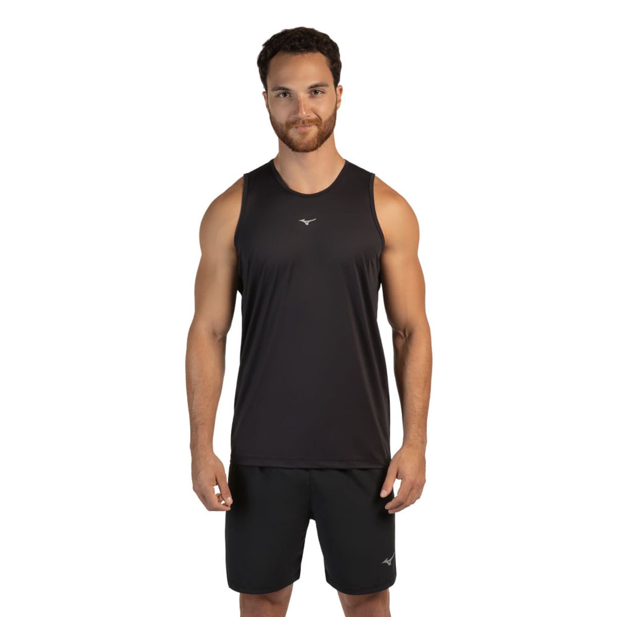Regata de Treino Masculina Mizuno Pro UV M Preto