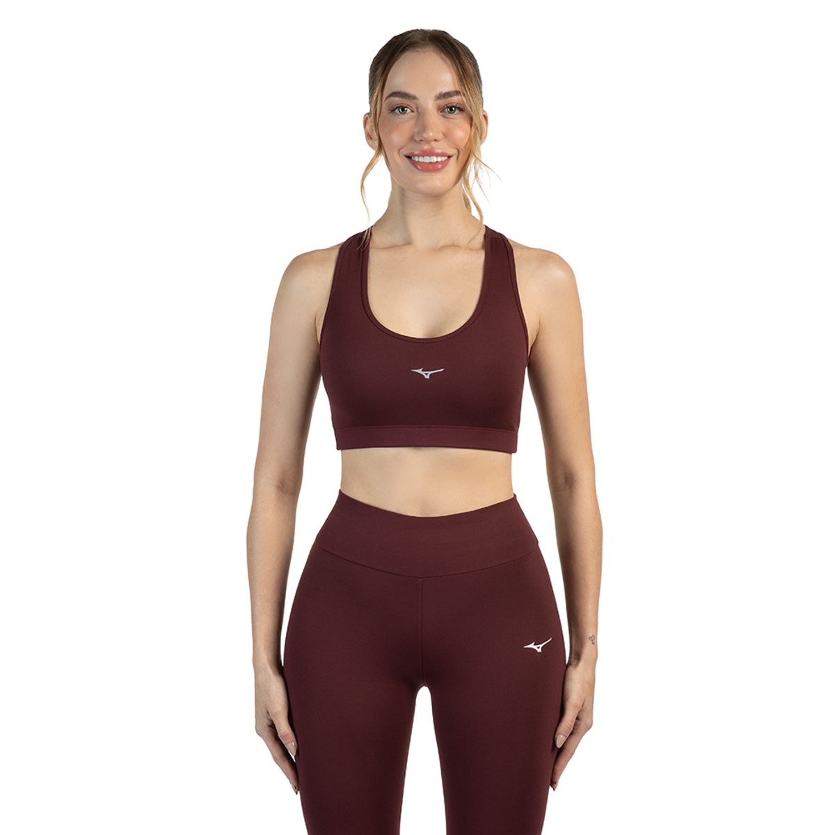 Top de Treino Mizuno Essence Feminino G Roxo