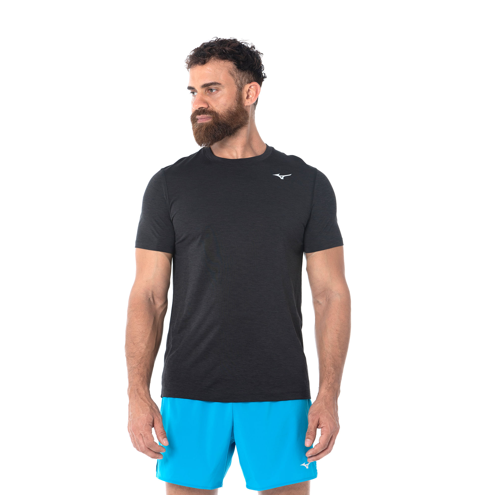 Camiseta de Corrida Masculina Mizuno Impulse Core
