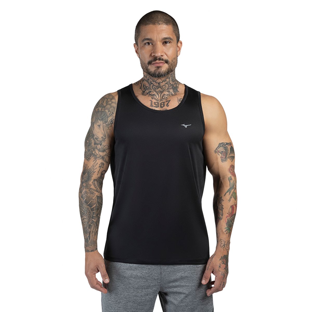 Regata de Treino Masculina Mizuno Energy GG Preto