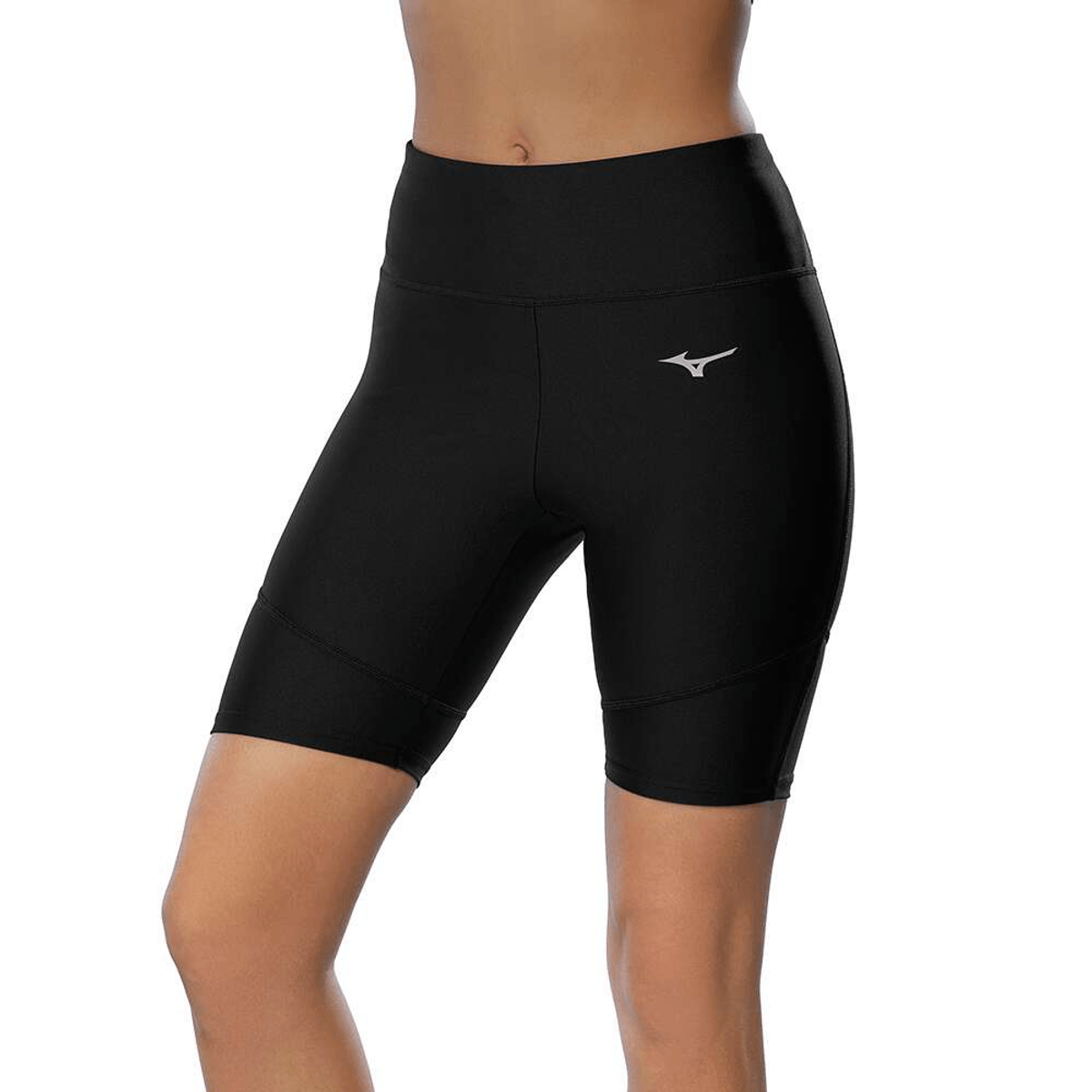 Bermuda de Corrida Feminina Mizuno Impulse Core Mid tight M Preto