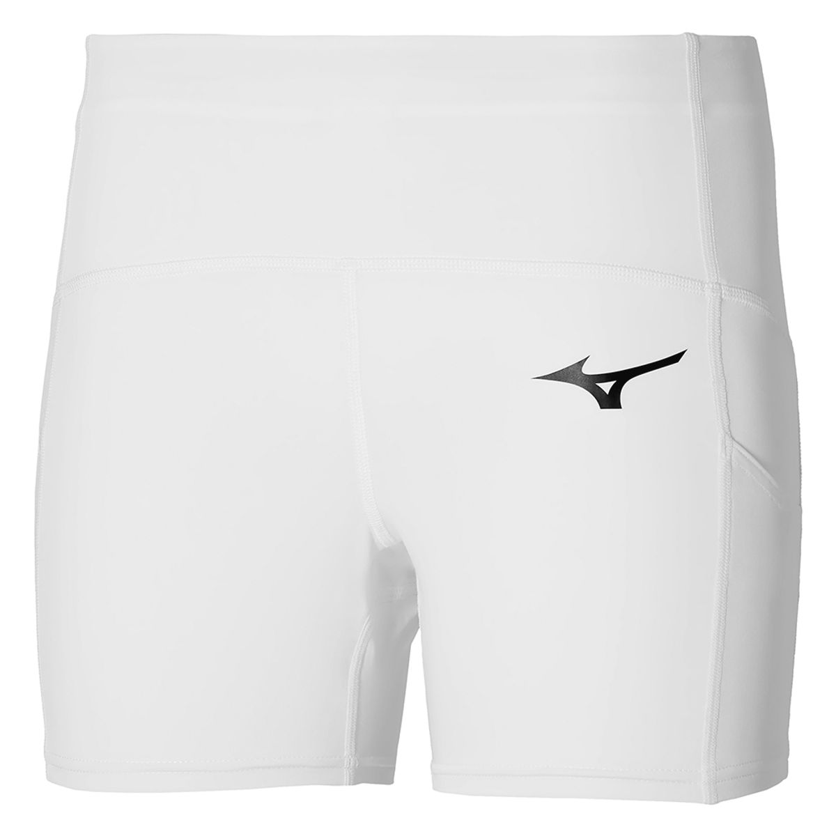 Shorts de Tennis Feminino Mizuno Tight GG Branco