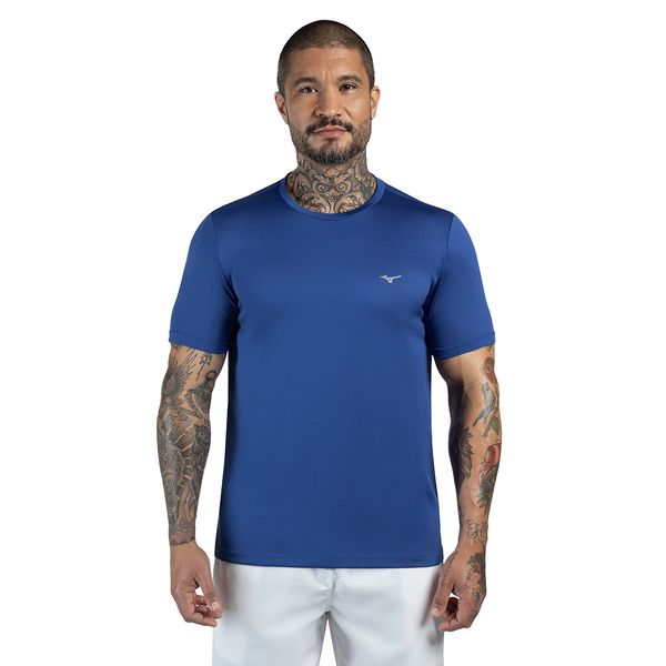 Camiseta de Treino Masculina Mizuno Energy M Azul