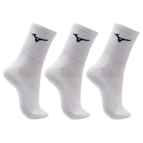 Kit Meia Cano Médio Mizuno Basic Tam. 33-38 - Pacote com 3 Pares — Mizuno