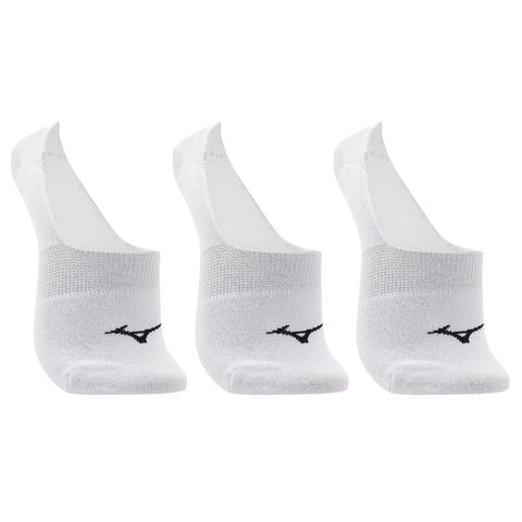 Kit Meia Cano Invisível Mizuno Basic Tam. 39-44 - Pacote com 3 Pares — Mizuno