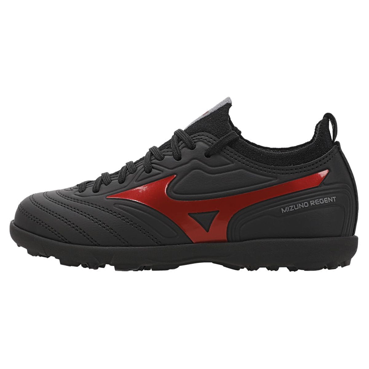 Chuteira Society Mizuno Regent AS Infantil 35 Preto