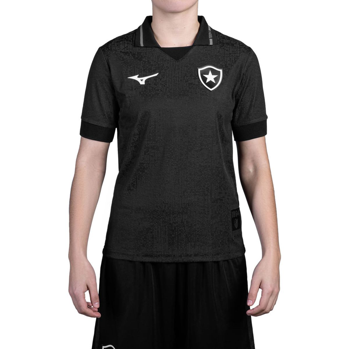 Camisa Away Mizuno x Botafogo Juvenil 12 Preto