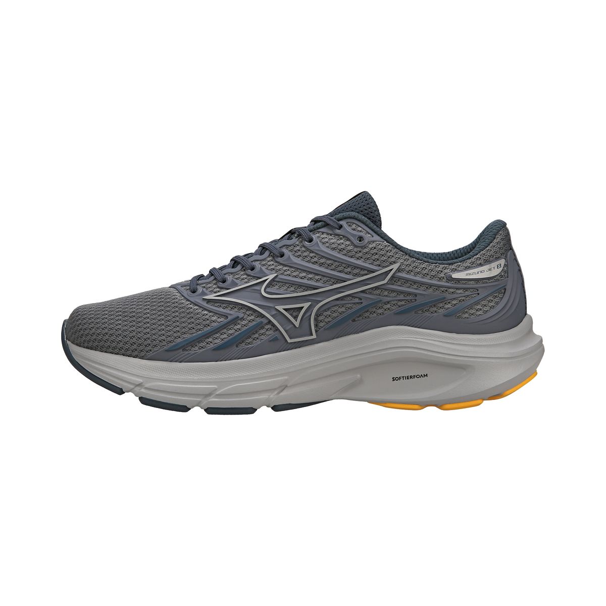 Tênis de Corrida Mizuno Jet 8 38 Cinza
