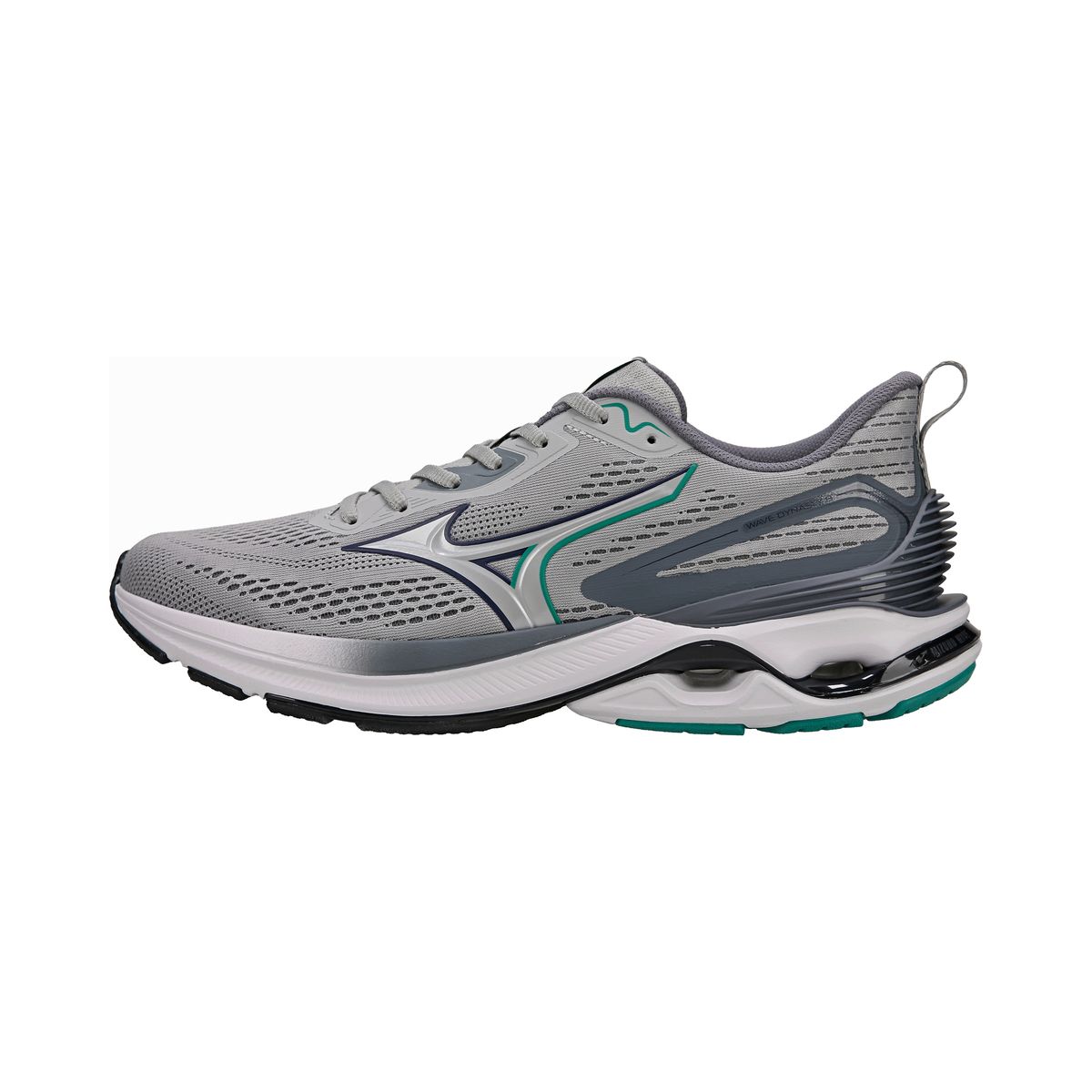 Tênis de Corrida Mizuno Wave Dynasty 8 45 Cinza