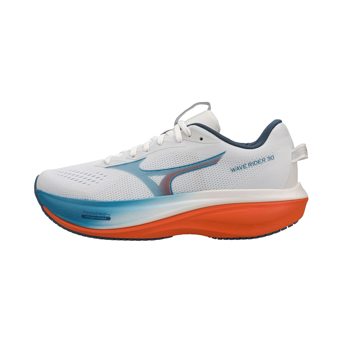 Tênis de Corrida Mizuno Wave Rider 30 43 Branco