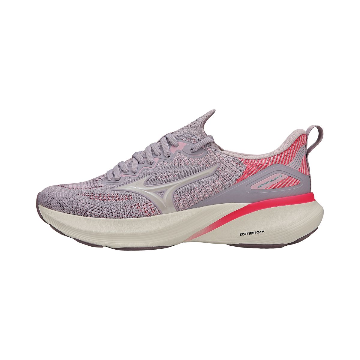 Tênis de Corrida Mizuno Glow 3 34 Roxo