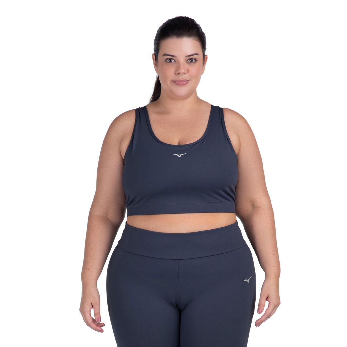 Top de Treino Mizuno Essence 2.0 Feminino GG Azul