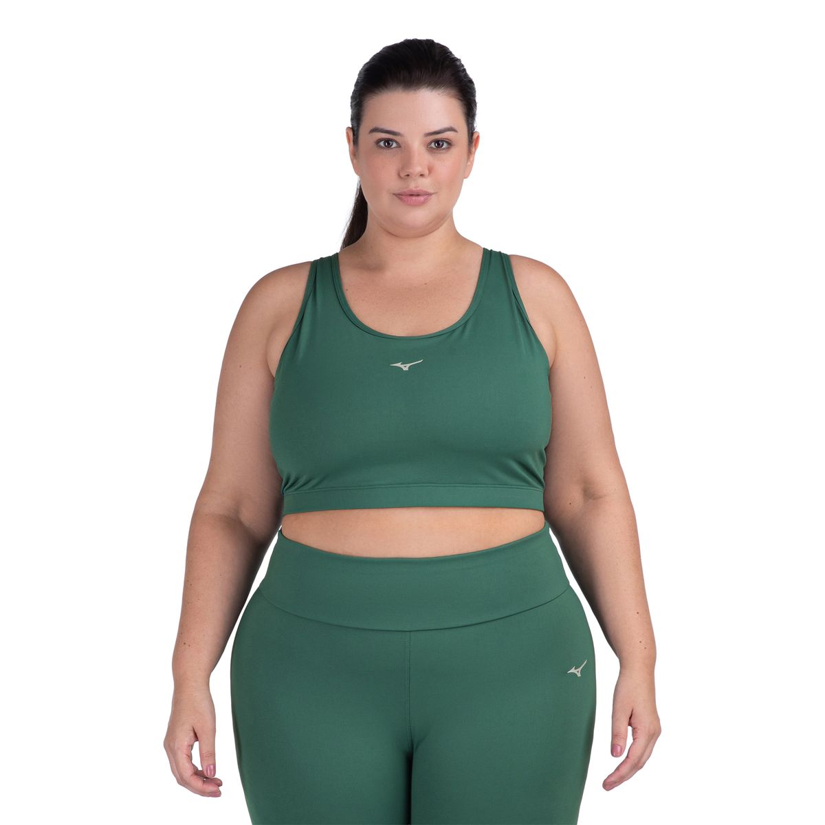 Top de Treino Mizuno Essence 2.0 Feminino M Verde