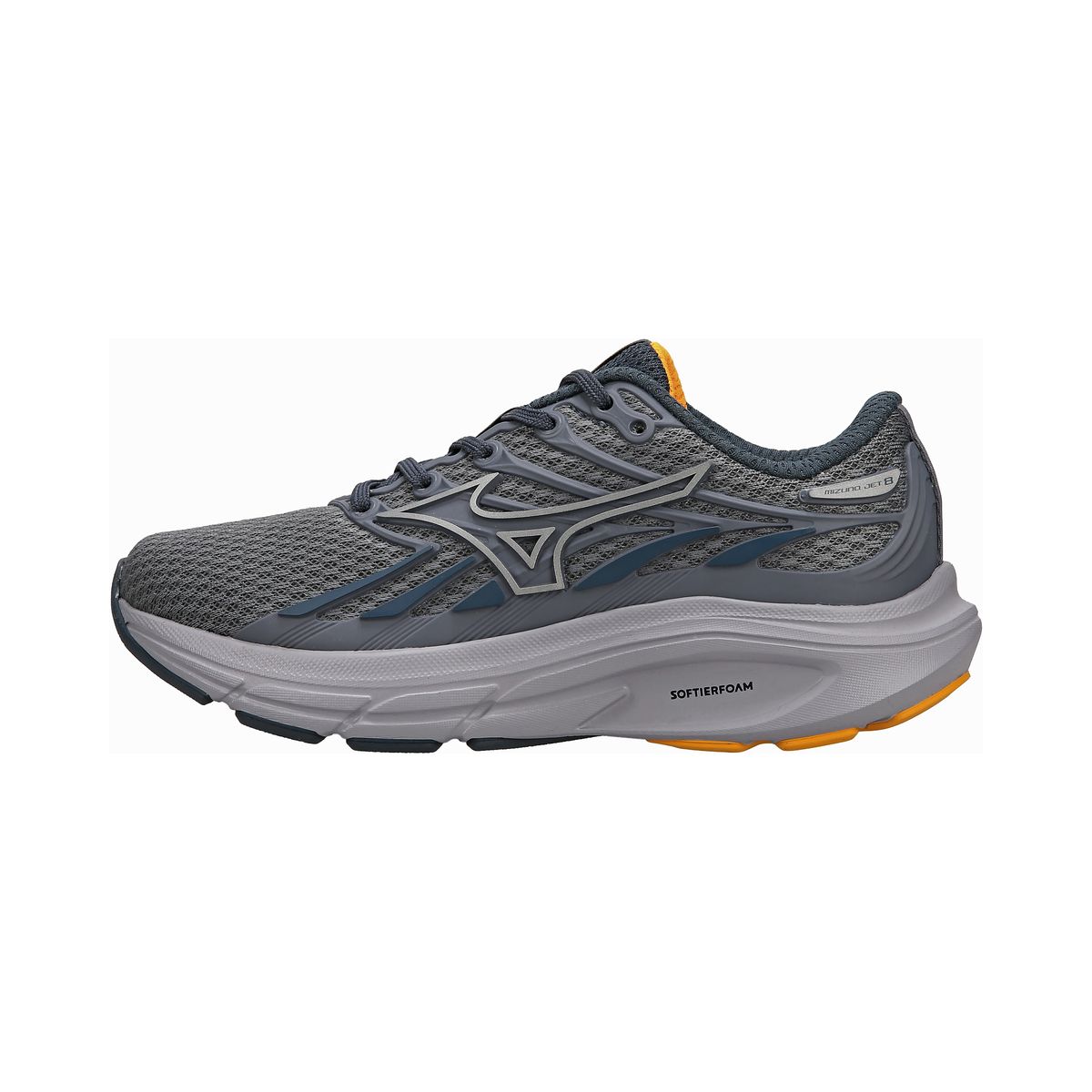 Tênis Casual Mizuno Jet 8 Infantil 34 Cinza